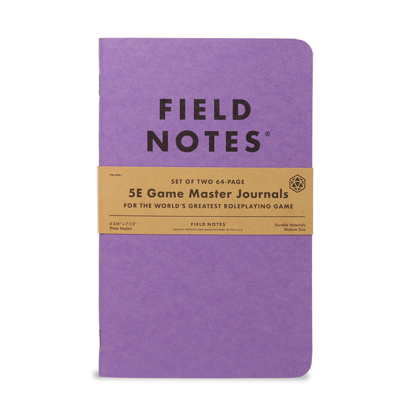 D&D 5E Gaming Journals - Game Master 2-Pack