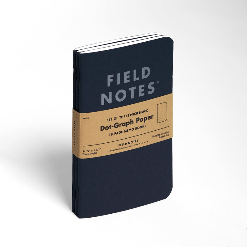 Pitch Black Note Books 2-pack