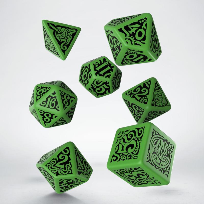 COC The Outer Gods - Cthulhu Dice Set (7)