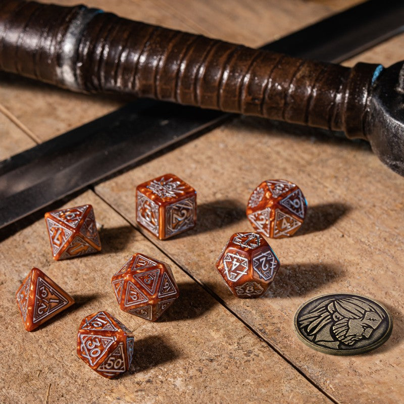 The Witcher Dice Set - Geralt (The Monster Slayer)