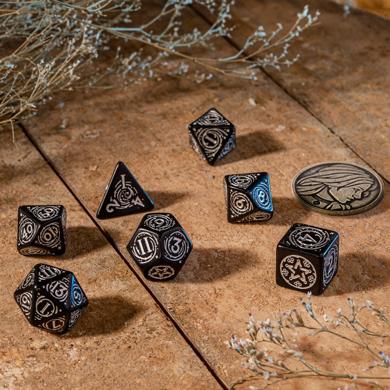 The Witcher Dice Set - Yennefer (The Obsidian Star)