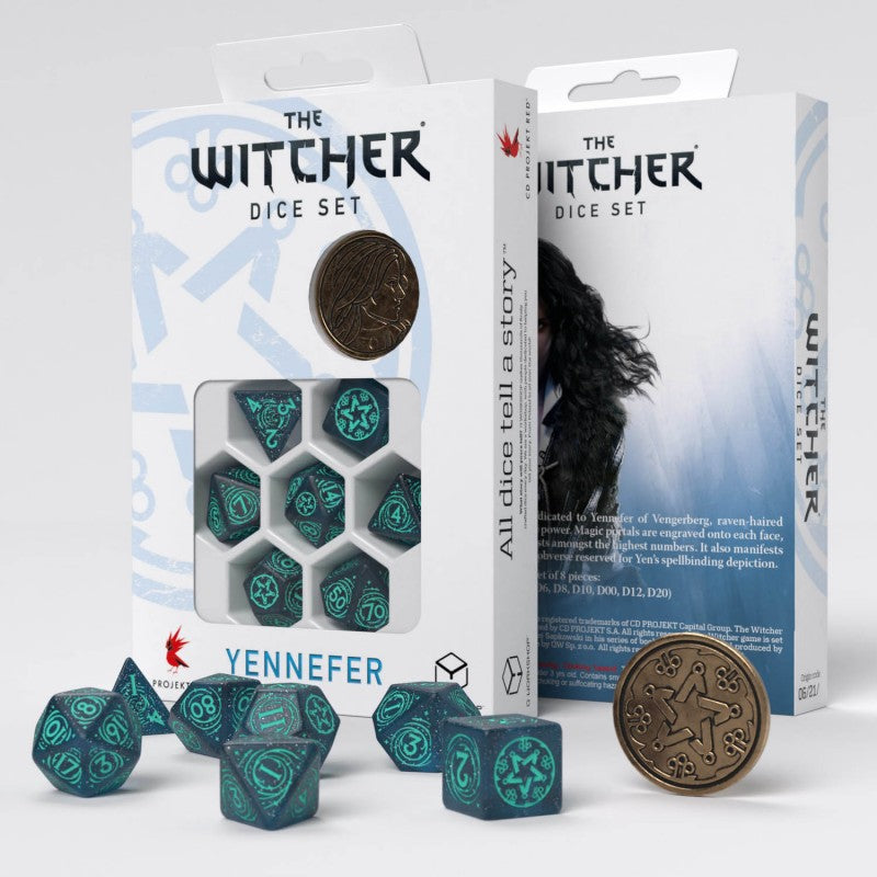 The Witcher Dice Set - Yennefer (Sorceress Supreme)