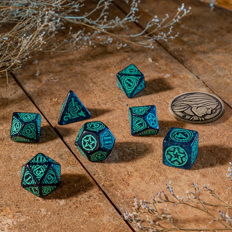 The Witcher Dice Set - Yennefer (Sorceress Supreme)