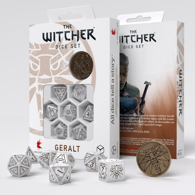 The Witcher Dice Set - Geralt (The White Wolf)